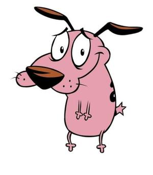 Courage the cowardly dog and Muriel
