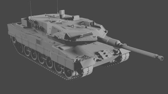 Leopard 2a6 tank