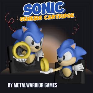 SONIC The Hedgehog SEGA CARTRIDGE
