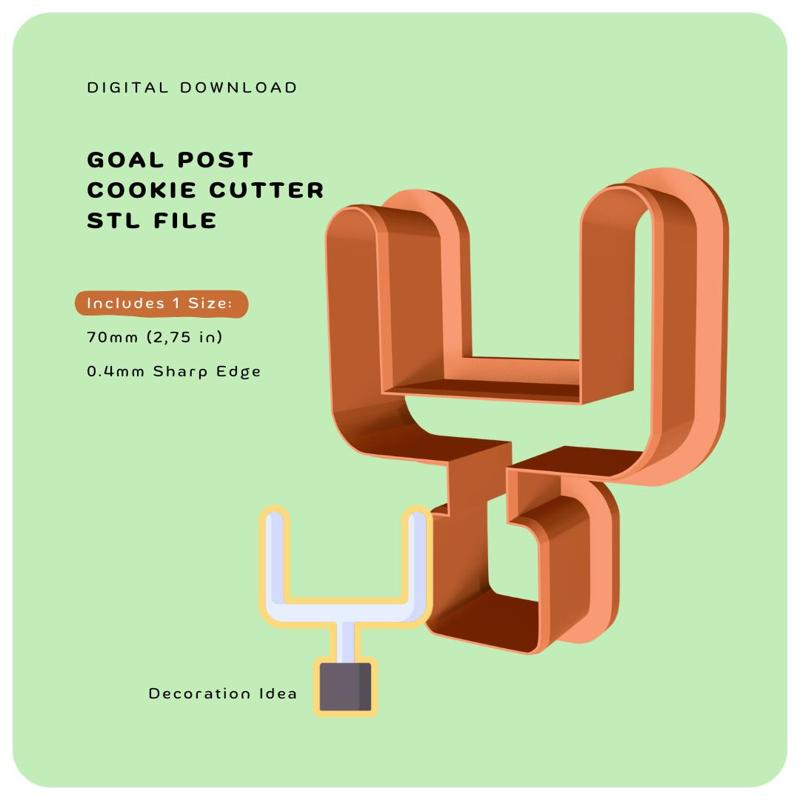 Cookie Cutter - Goal Post (Super Bowl Collection)