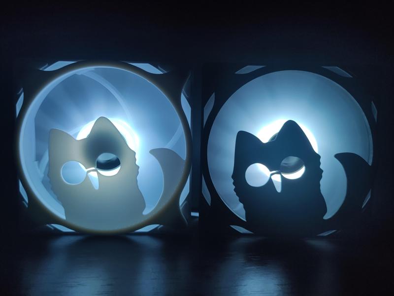 Gojo Cat 120mm PC fan cover