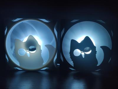 Gojo Cat 120mm PC fan cover