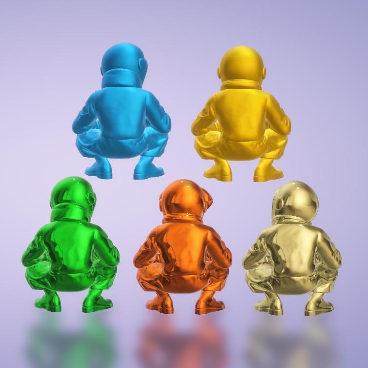 Taitaiwoo-Dog cosmonaut, astronaut observer.