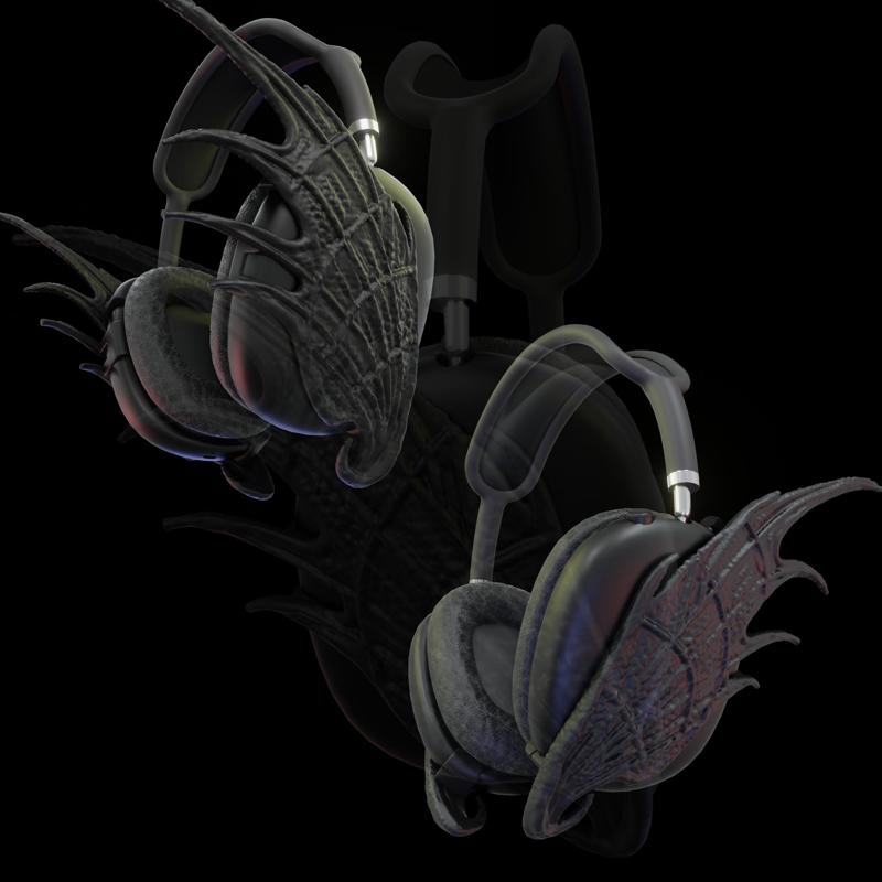 Attachments for Airpods Max headphones