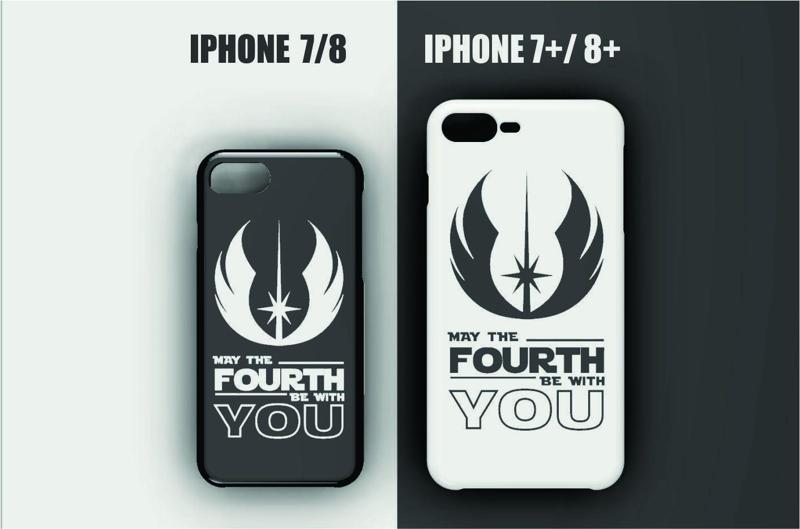 Case Iphone 7/8 - 7/8 plus - Star wars symbol jedi