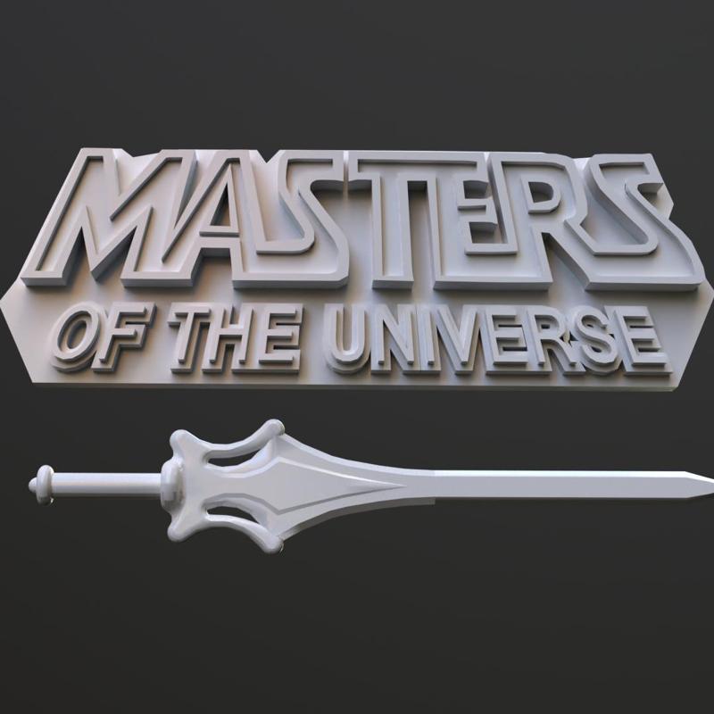 Masters of the Universe - Printable Logo
