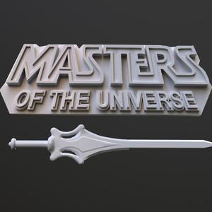 Masters of the Universe - Printable Logo