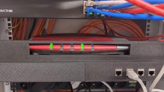 ESRack Fritz!box 7490 module