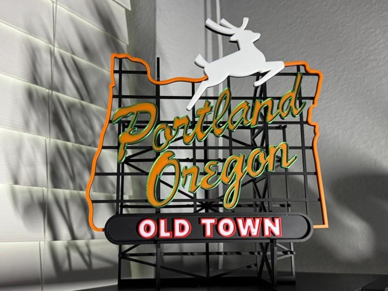 Portland Oregon Sign