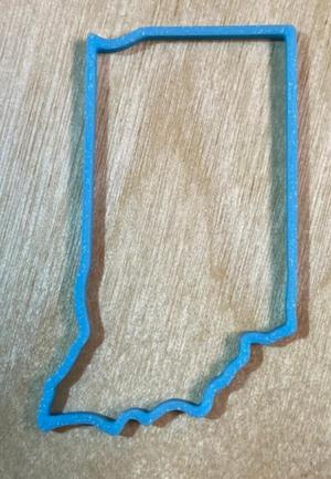 Indiana state outline