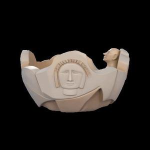 Ocean Spirit Stone Bowl of Rapa Nui 3D