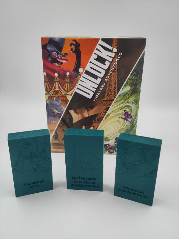 UNLOCK ! Timeless adventures: Travel boxes