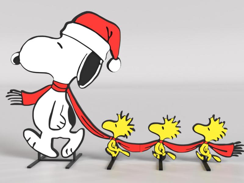 Snoopy and Woodstock