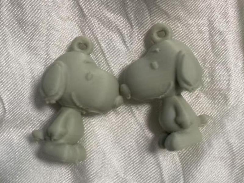 3D Printed Snoopy Earrings