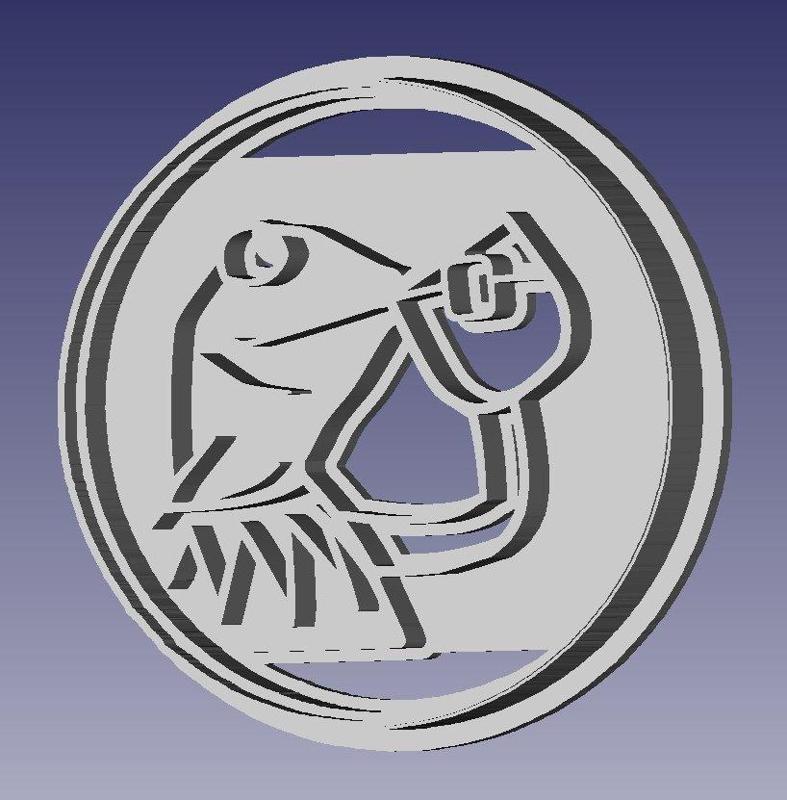 Kermit's Cup 'O Tea Cookie Cutter