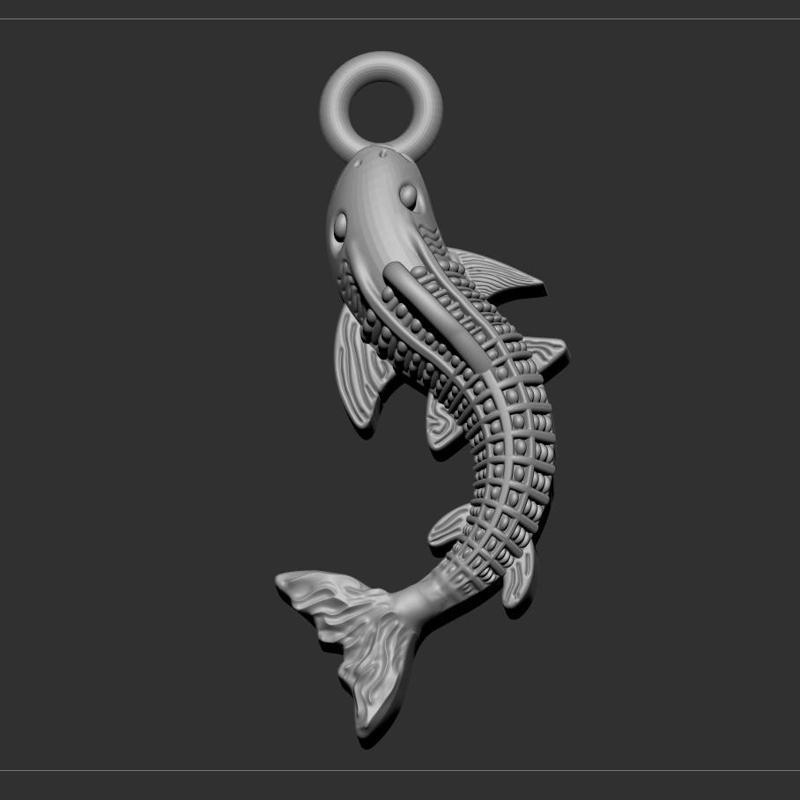 Fish pendant