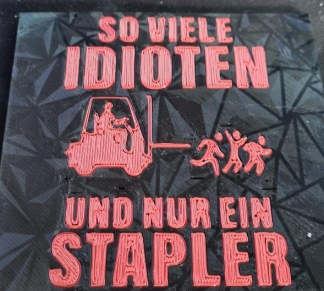 So viele Idoten und nur ein stapler