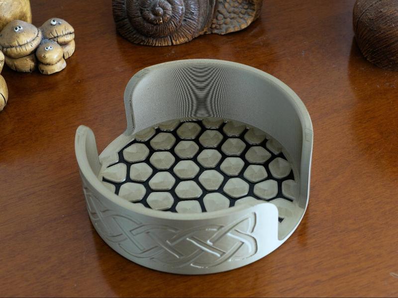 Celtic Coaster Holder