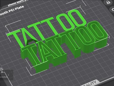 TATTOO poster