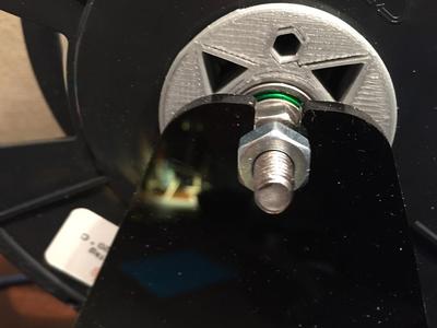 Alunar a6 - Filament spool plug