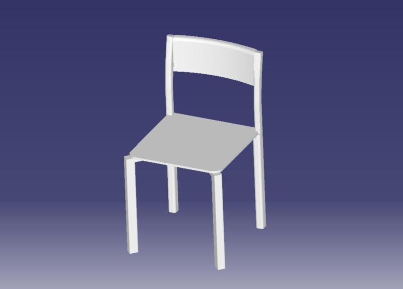 WHITE CHAIR