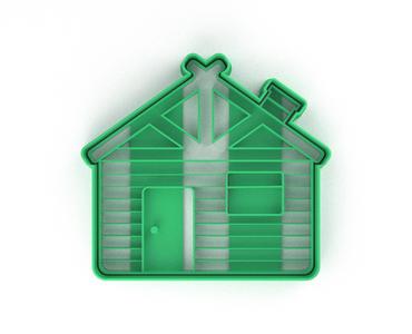 Cookie dough cutter for cookie dough