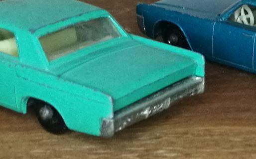 Lesney Matchbox 31c Lincoln Continental Tailgate