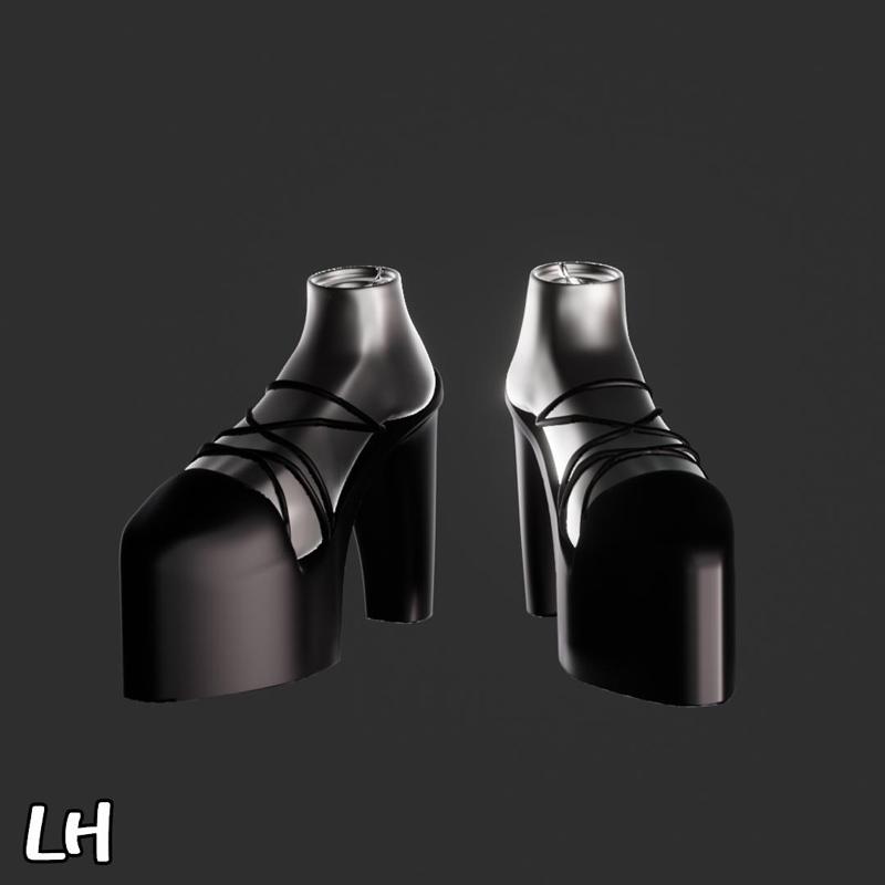 Bratz doll platform heels