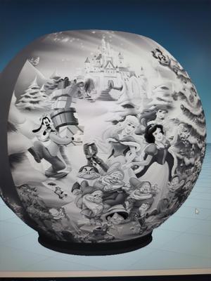 lithophanie Disney christmas