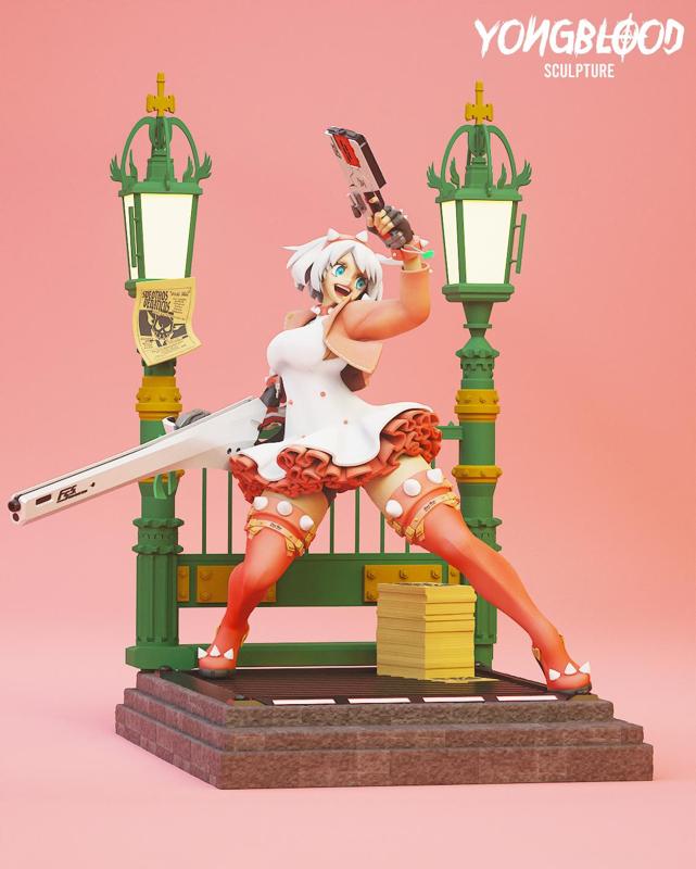 Elphelt Valentine STL - Yongblood Sculpture