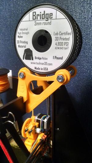Spool mount for Taulman spools, 7mm thick Prusa i3