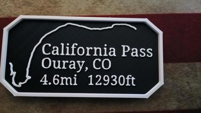 Maverick's Trail Badge California Gulch pass Ouray offroad colorado