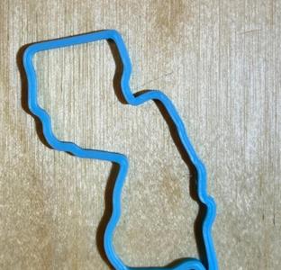 New Jersey state outline