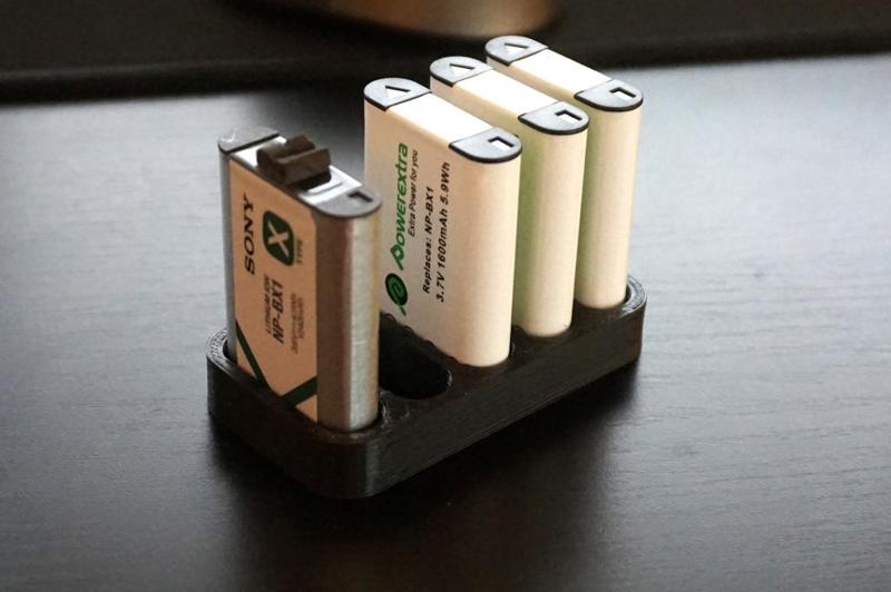 Sony Action Cam battery holder