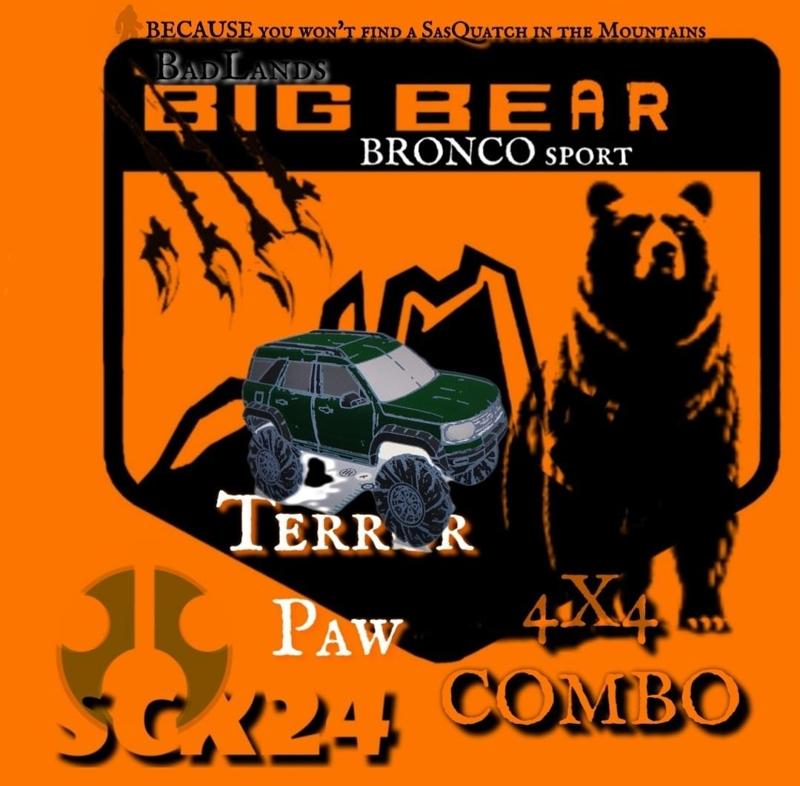 SCX24 Badlands Bronco Sport (Big Bear Combo)
