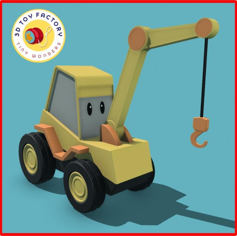 Cartoon Crane Toy