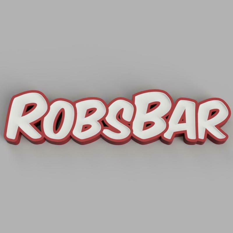 NAMELED ROBS BAR - LED LAMP WITH NAME