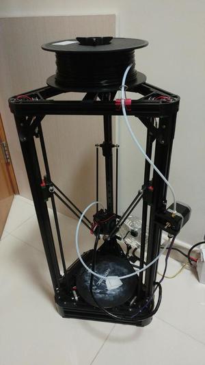 Kossel Top Spool Holder Using 608 Bearing
