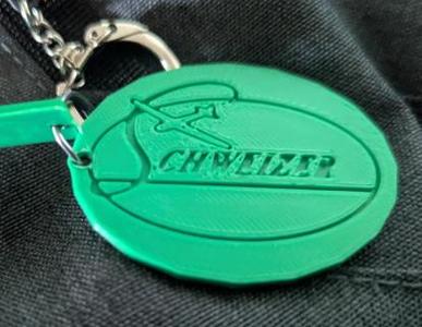 Schweizer Aircraft Keychain V2