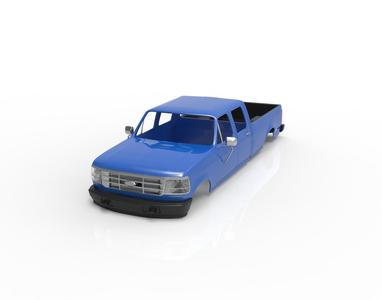 ford f150 1992 4x4 double cab rc body shell