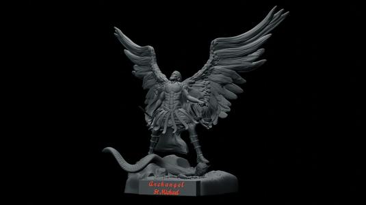 St. Michael the Archangel, 3D Printing, 3D printable