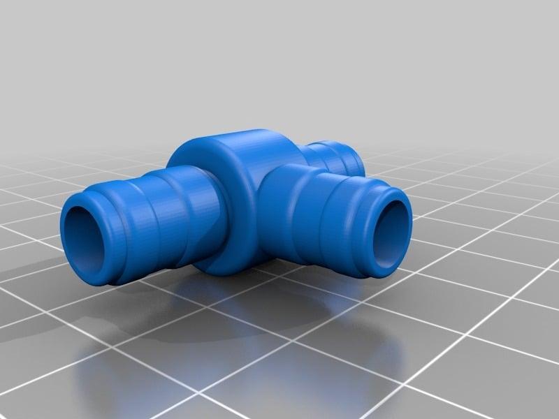 T Connector pneumatic tube (ID=8mm)