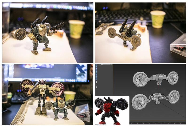 Diaclone Mech Jetpack ver. 01