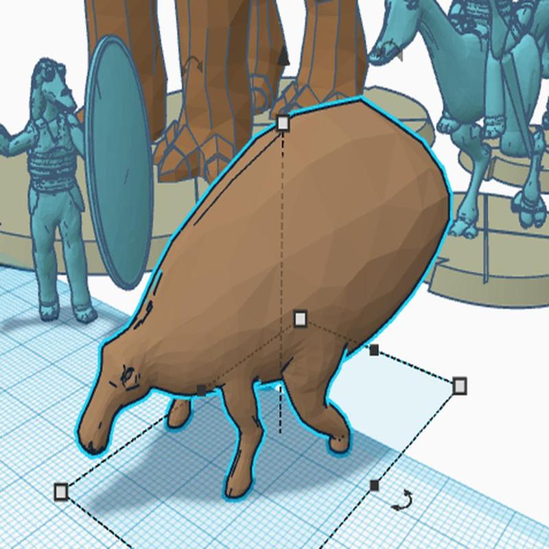 Shaak (star wars legion scale naboo wildlife)