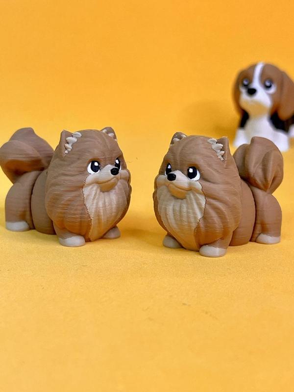 Little dog, flexi Pomeranian