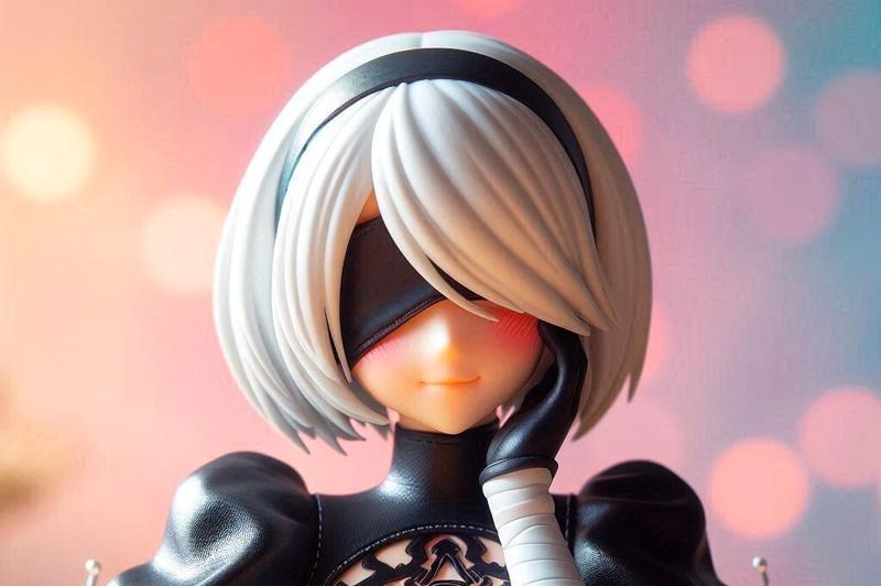 🖤 B2 3D Bust Anime -