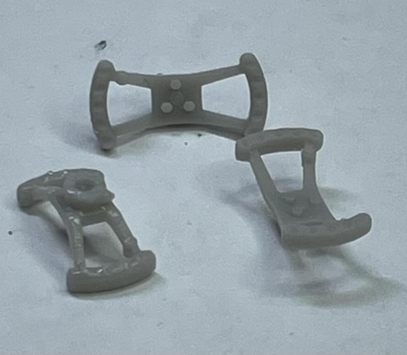 Butterfly Drag Racing Steering Wheel Scramble Button 1-25 Scale Model Car Parts