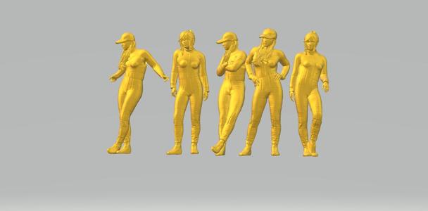 female racing drivers pack