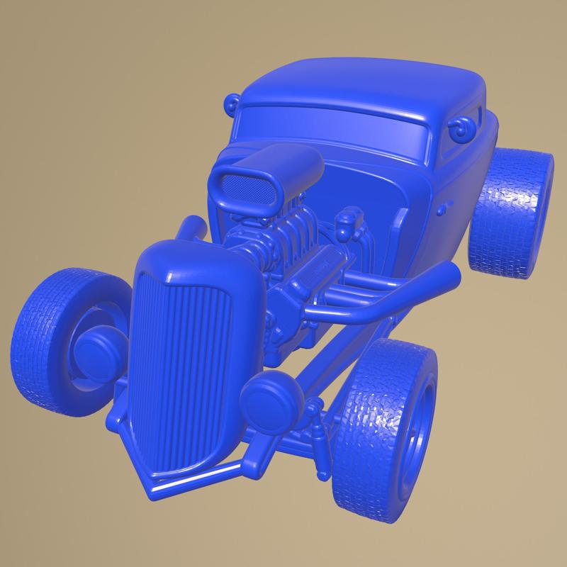 FORD 1934 HOT ROD PRINTABLE CAR