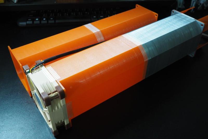 Ikea Lack Print Box Air Circulation (using 70mm & 80mm fan)